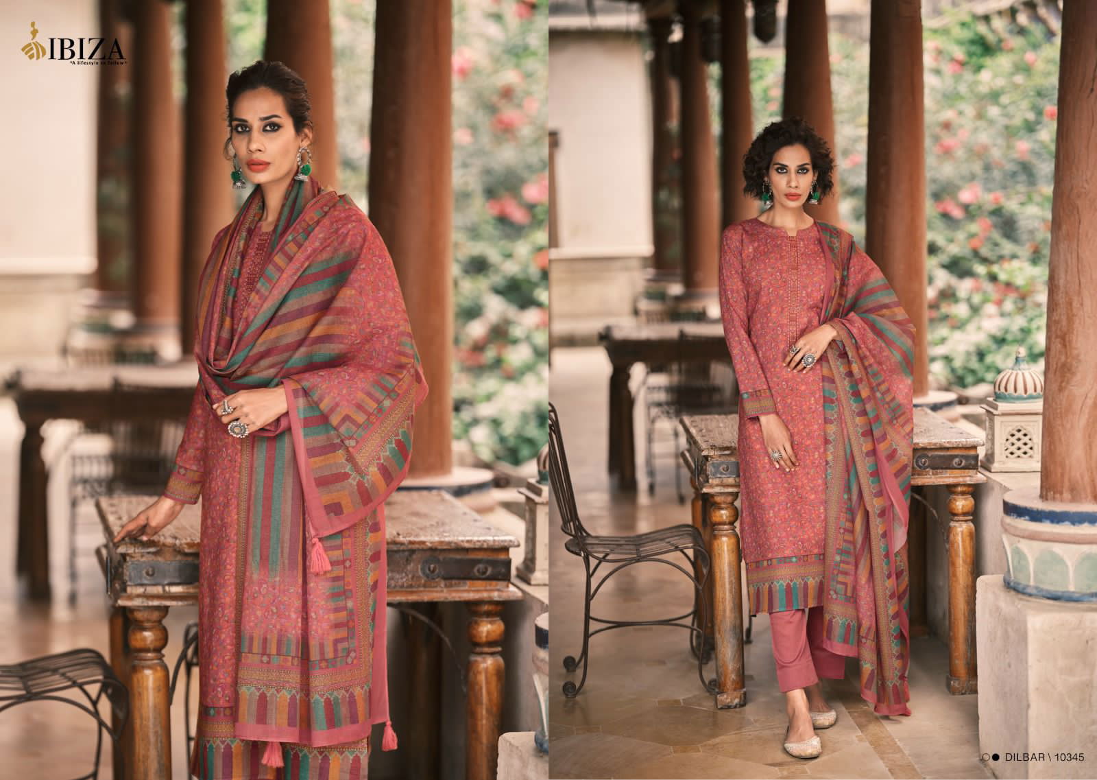 Dilbar By Ibiza 10339-10346 Cotton Salwar Suit Catalog